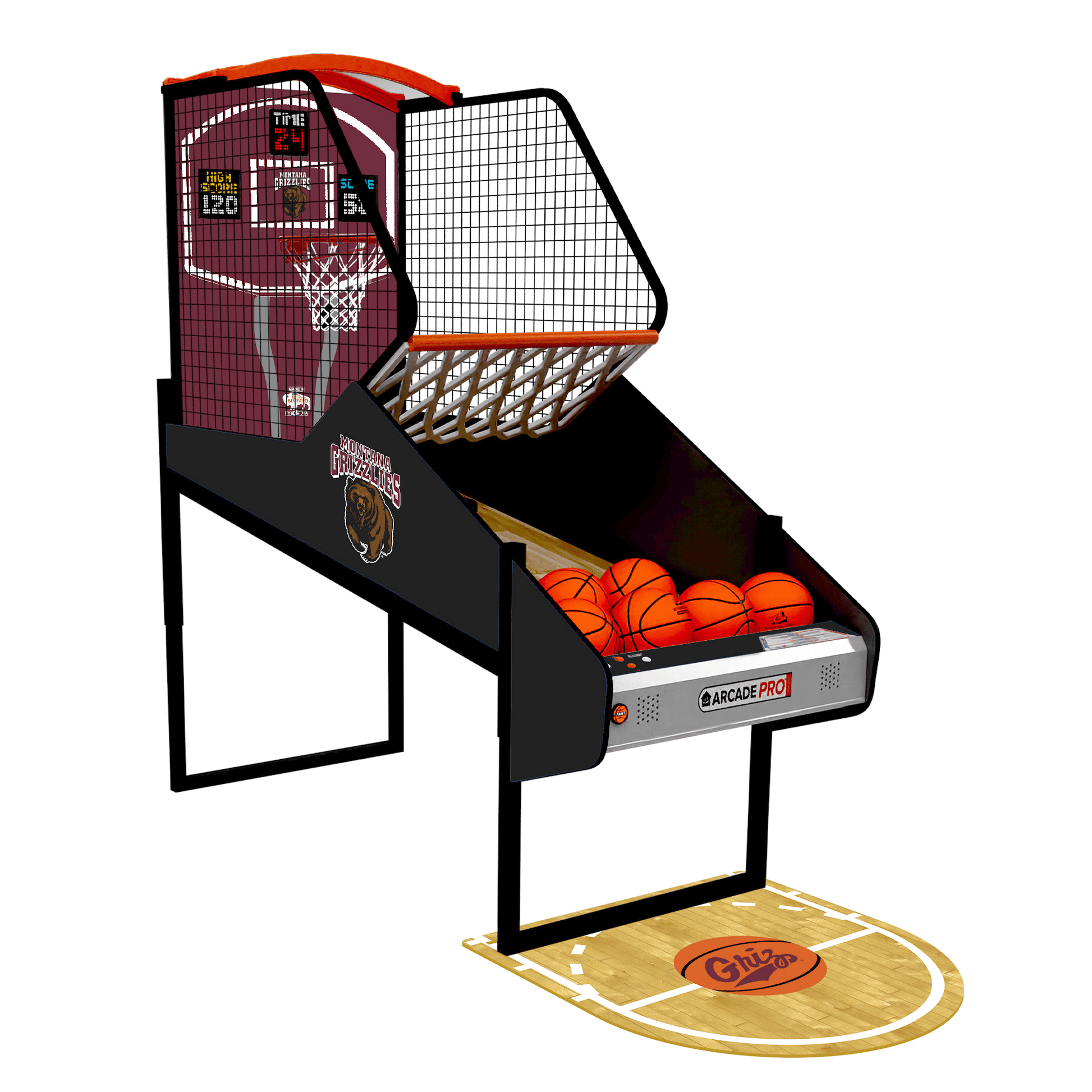 University of Montana Grizzlies College Hoops Arcade Innovative Concepts in Entertainment   