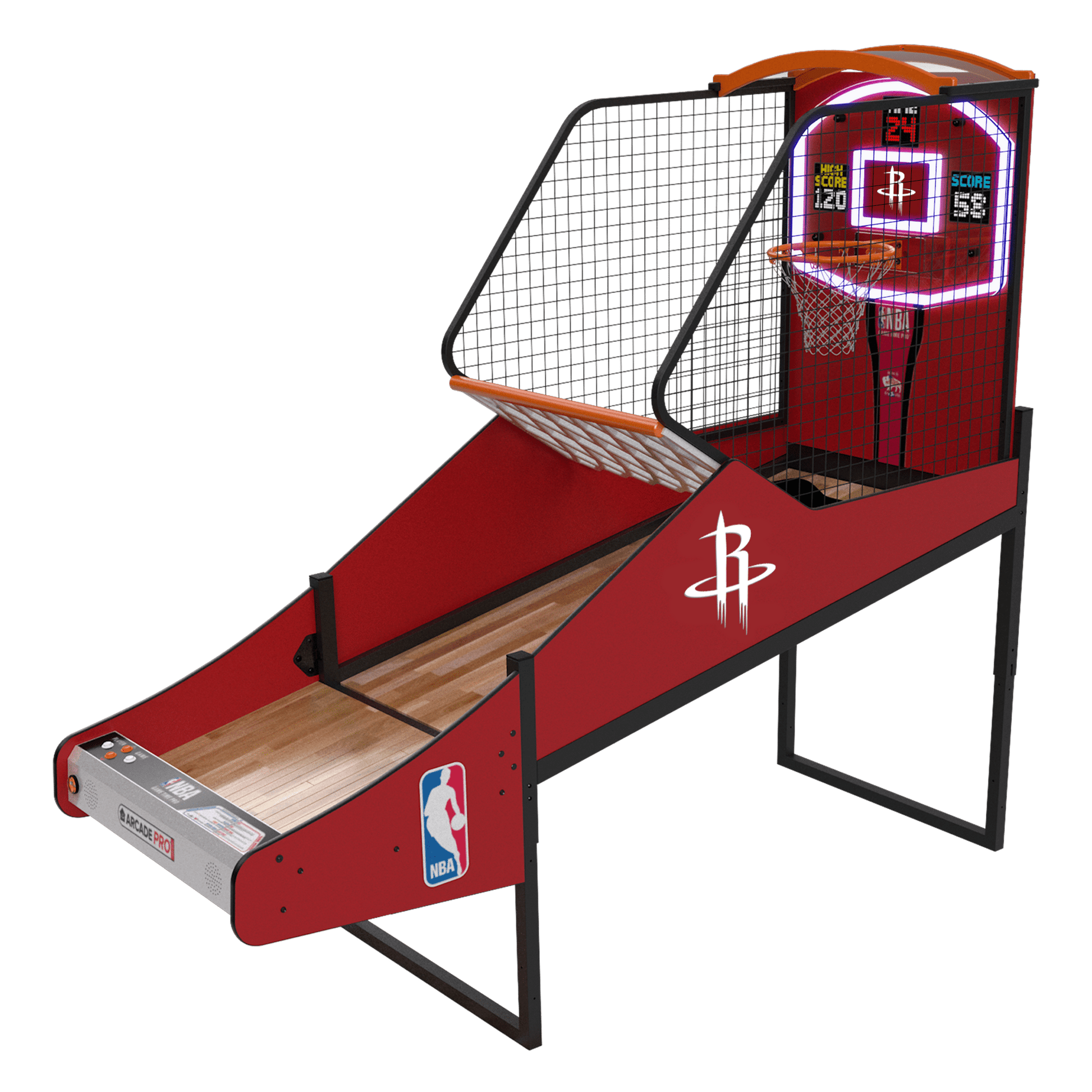 Houston Rockets NBA Game Time Pro Long Arcade Innovative Concepts in Entertainment   