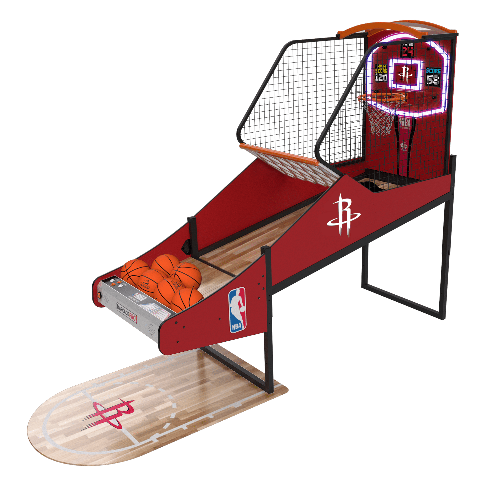 Houston Rockets NBA Game Time Pro Long Arcade Innovative Concepts in Entertainment   