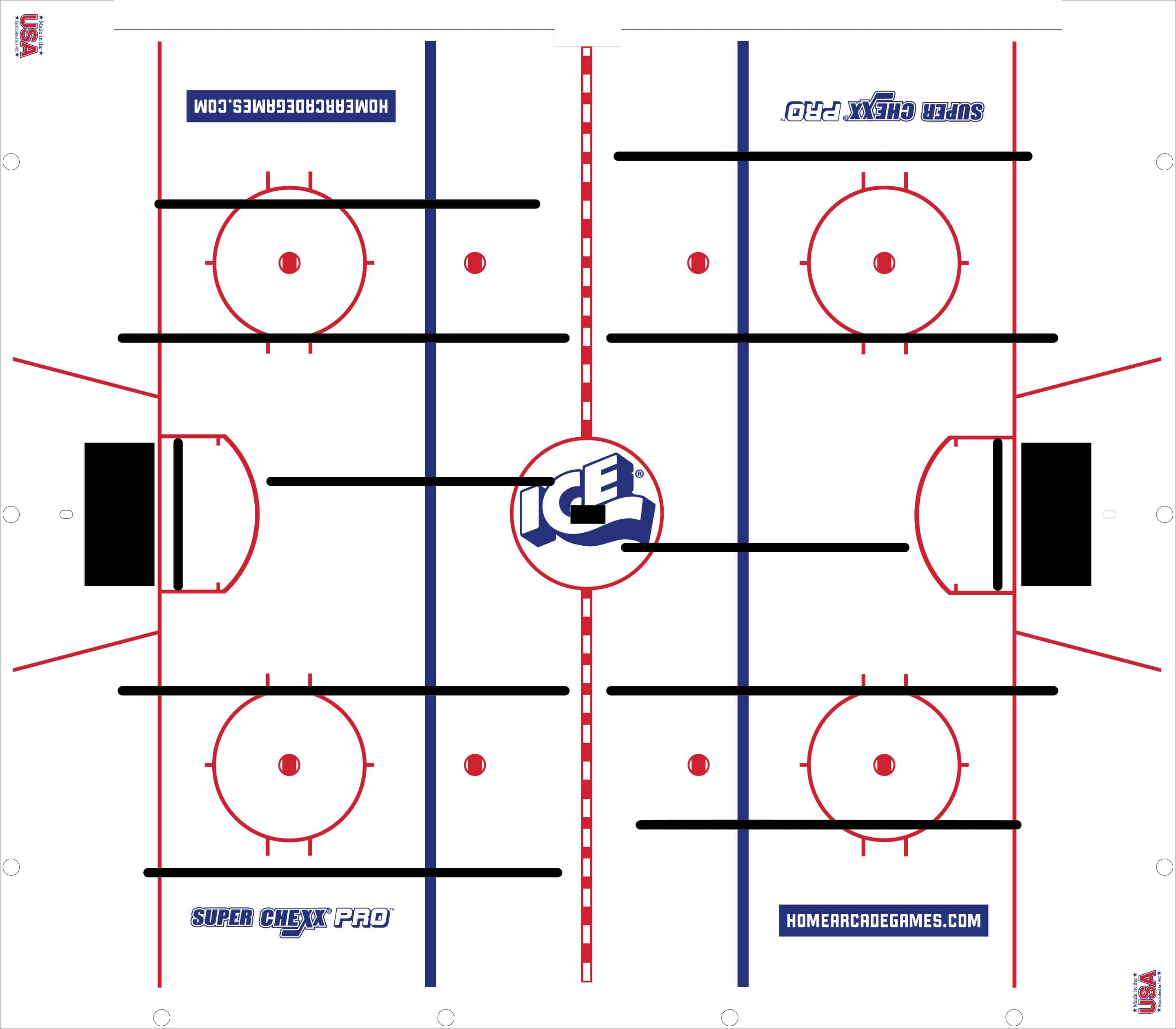 Anaheim Ducks NHL Super Chexx Pro Bubble Hockey – Home Arcade Games