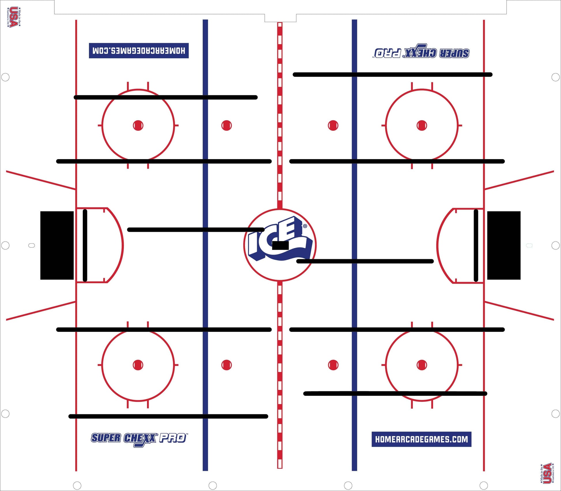 Washington Capitals NHL Super Chexx Pro Bubble Hockey Arcade Innovative Concepts in Entertainment