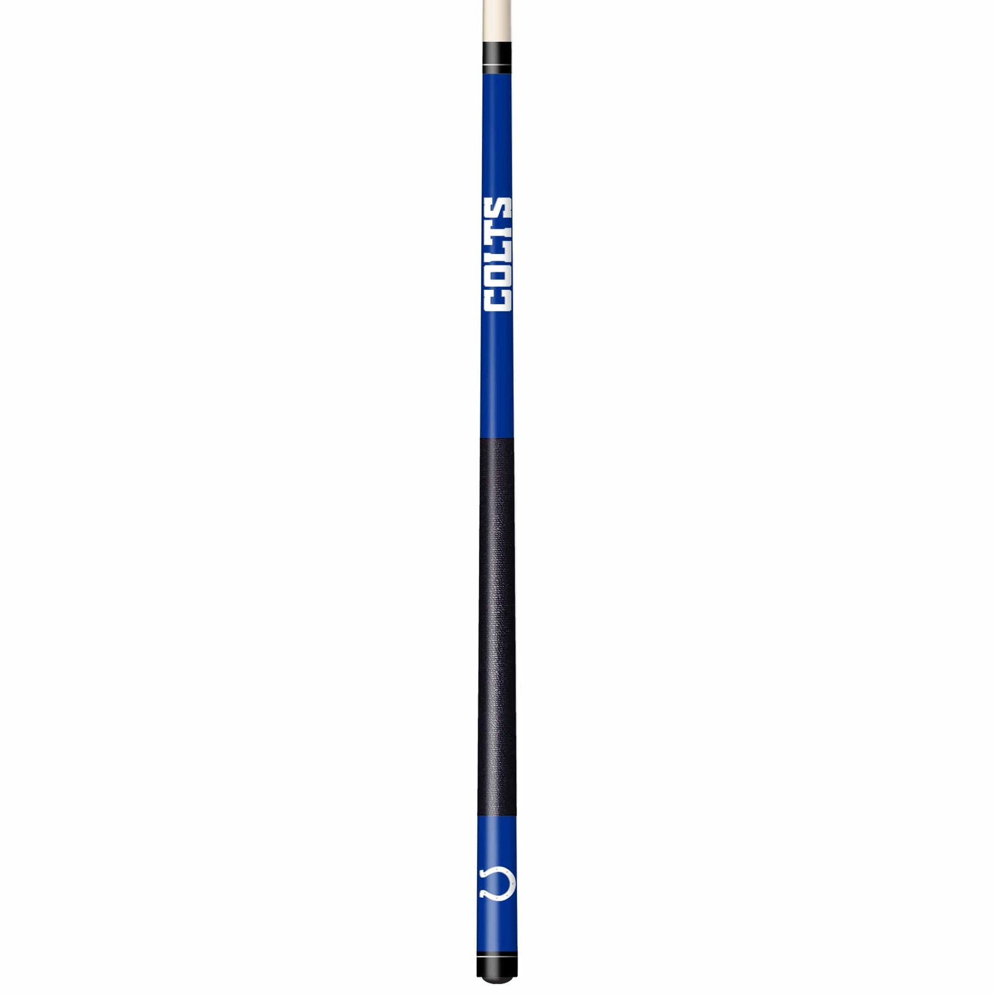 Indianapolis Colts Premium Pool Table Bundle - Black Ash Pool Bundle Home Arcade Games
