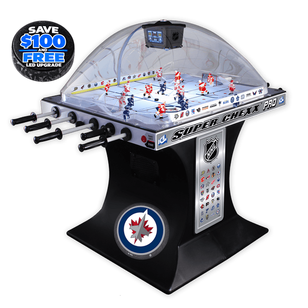 Winnipeg Jets NHL Super Chexx Pro Bubble Hockey