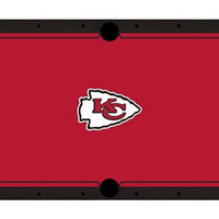 Kansas City Chiefs Premium Pool Table Bundle - Black Ash Pool Bundle Home Arcade Games   