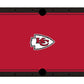 Kansas City Chiefs Premium Pool Table Bundle - Black Ash Pool Bundle Home Arcade Games   