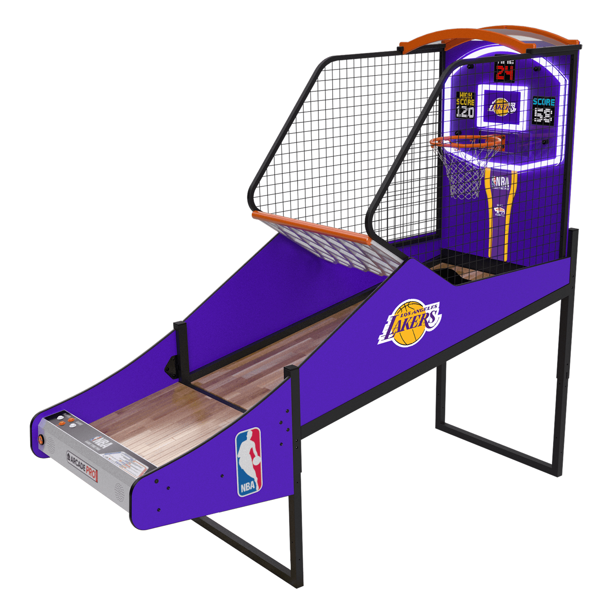 Los Angeles Lakers NBA Game Time Pro Long Arcade Innovative Concepts in Entertainment   