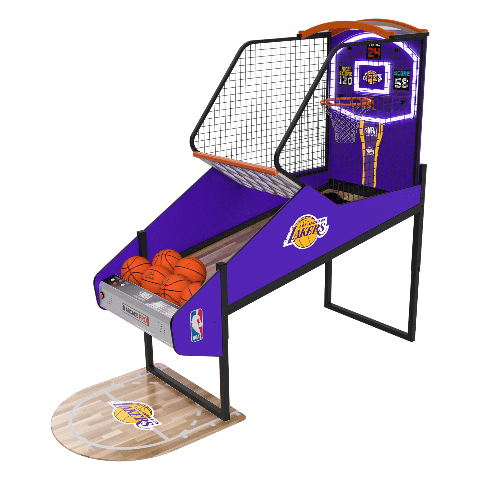 Los Angeles Lakers NBA Game Time Pro Arcade Innovative Concepts in Entertainment   