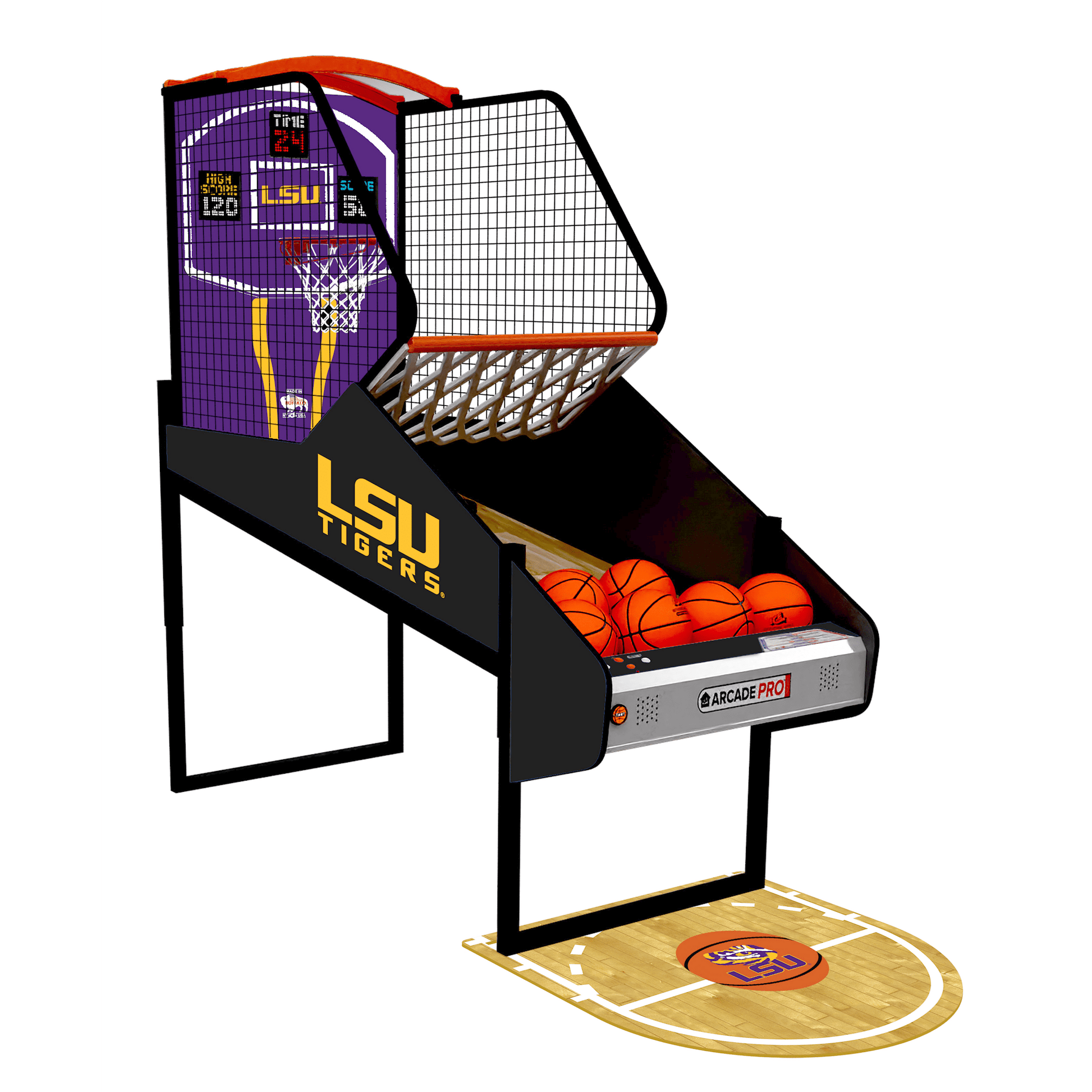 LSU Tigers College Hoops Arcade Innovative Concepts in Entertainment   