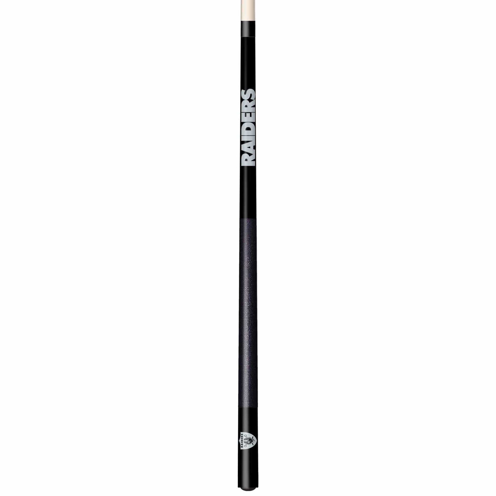 Las Vegas Raiders Premium Pool Table Bundle - Black Ash Pool Bundle Home Arcade Games
