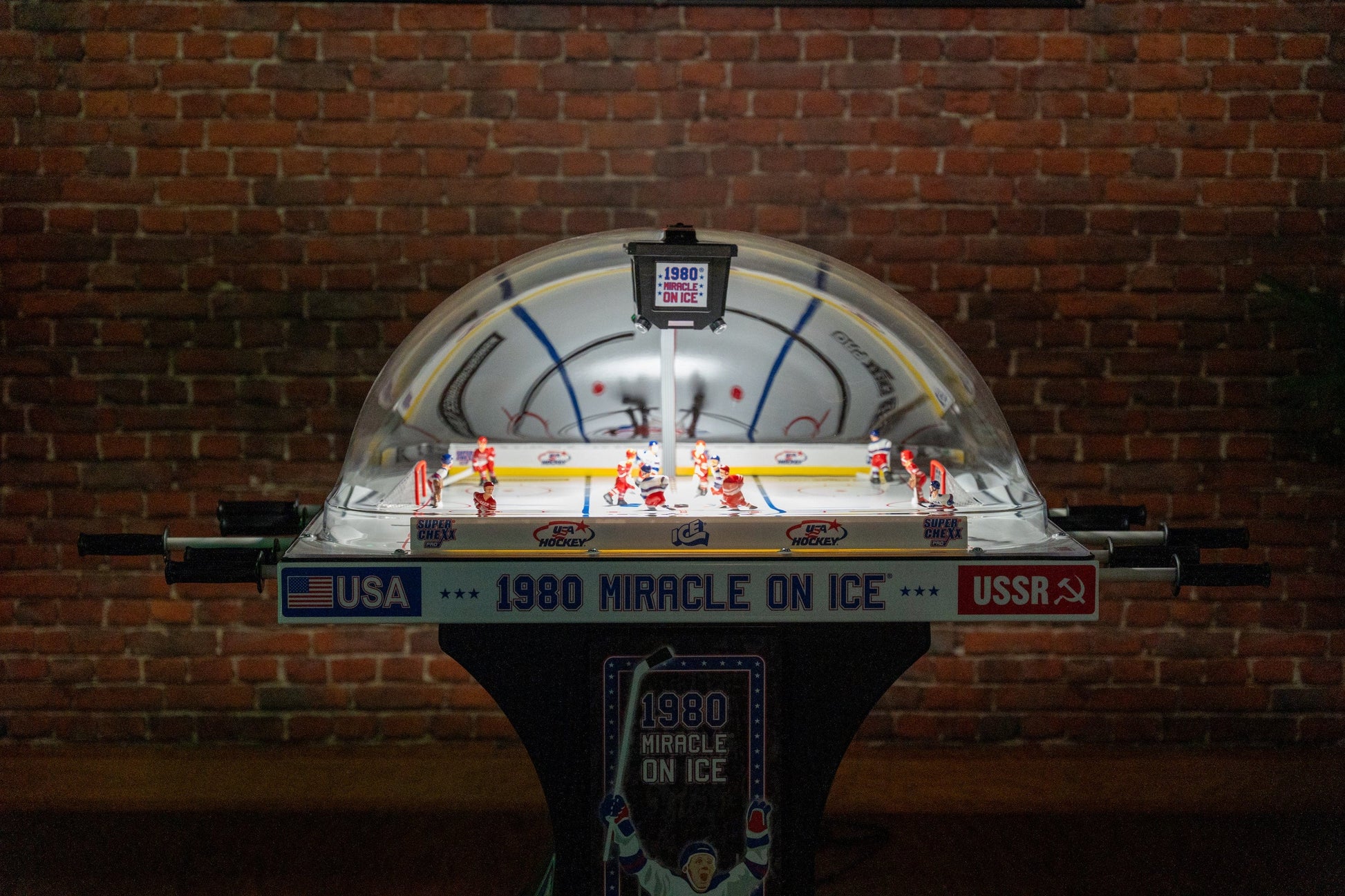 IN STOCK | "Miracle On Ice" Edition Super Chexx Pro® Red Base Ice Game