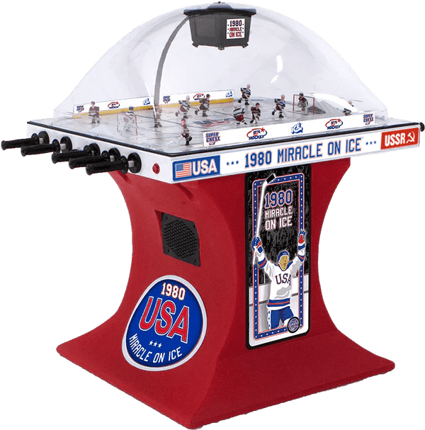 Ready To Ship | "Miracle on Ice" Edition Super Chexx Pro® with Red Base Ice Game