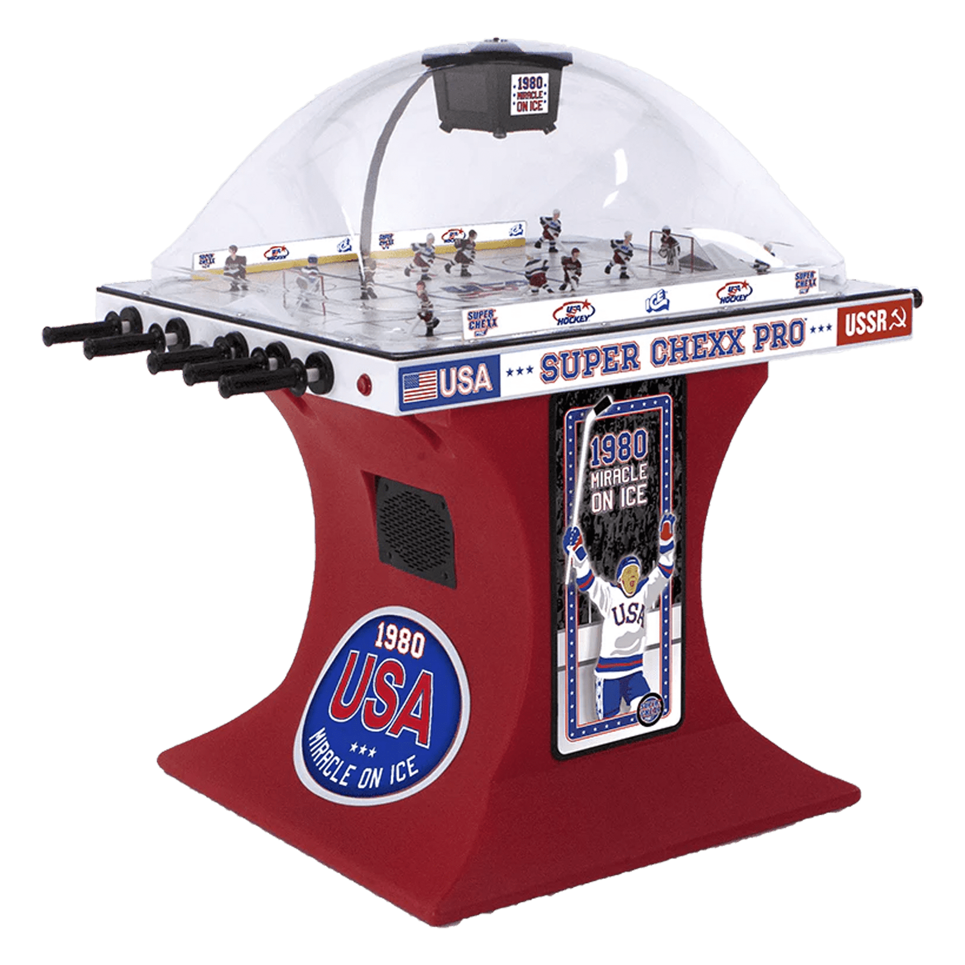 IN STOCK | "Miracle On Ice" Edition Super Chexx Pro® Red Base Ice Game