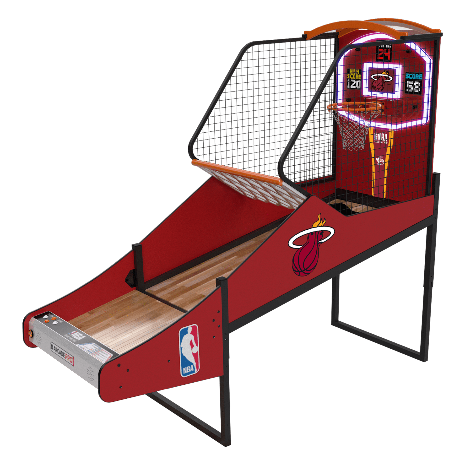 Miami Heat NBA Game Time Pro Long Arcade Innovative Concepts in Entertainment   