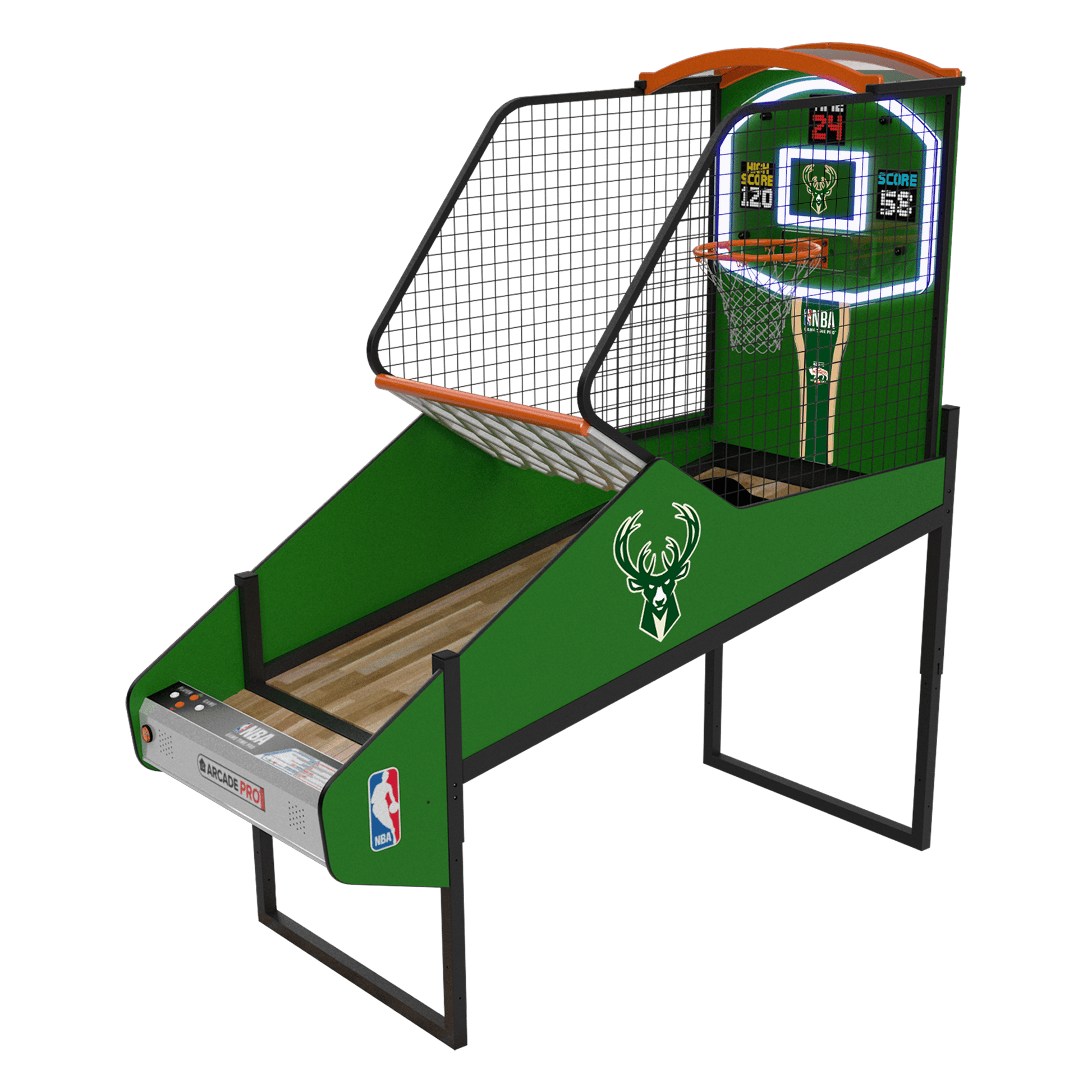 Milwaukee Bucks NBA Game Time Pro Arcade Innovative Concepts in Entertainment   