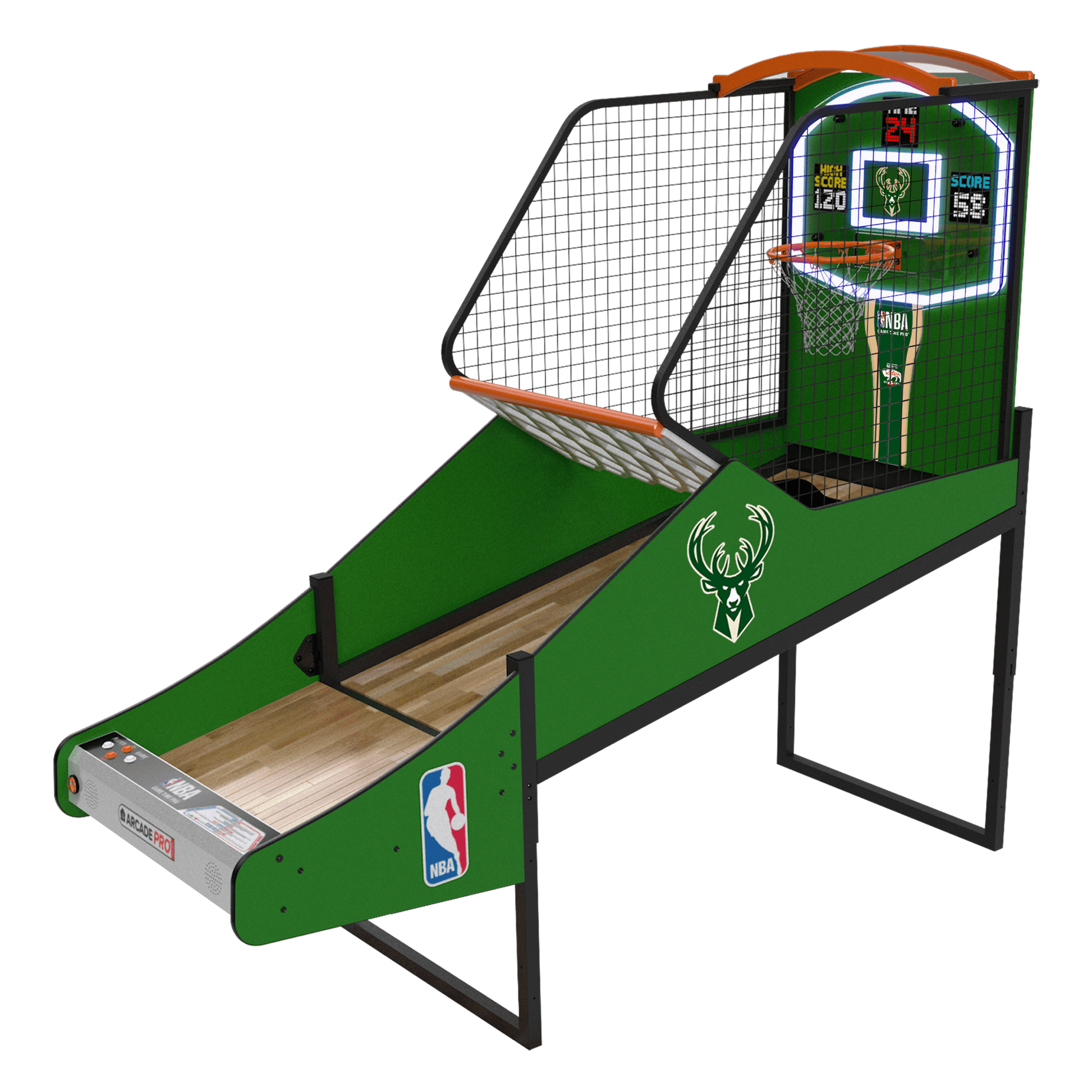 Milwaukee Bucks NBA Game Time Pro Long Arcade Innovative Concepts in Entertainment   