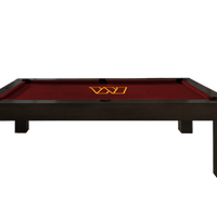 Washington Commanders Premium Pool Table Bundle - Black Ash Pool Bundle Home Arcade Games   