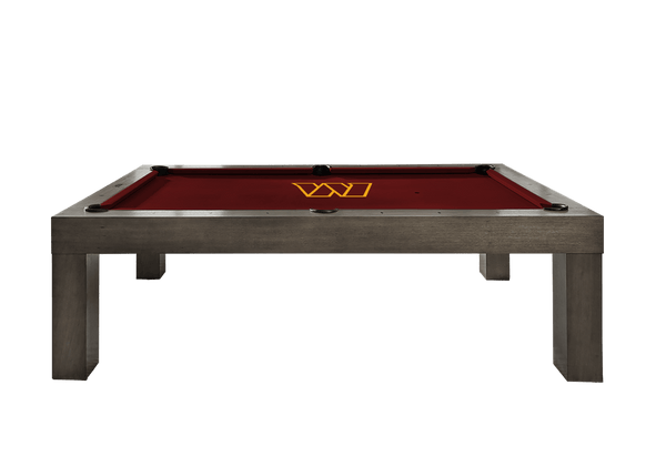 Washington Commanders Premium Pool Table Bundle - Charcoal Pool Bundle Home Arcade Games   