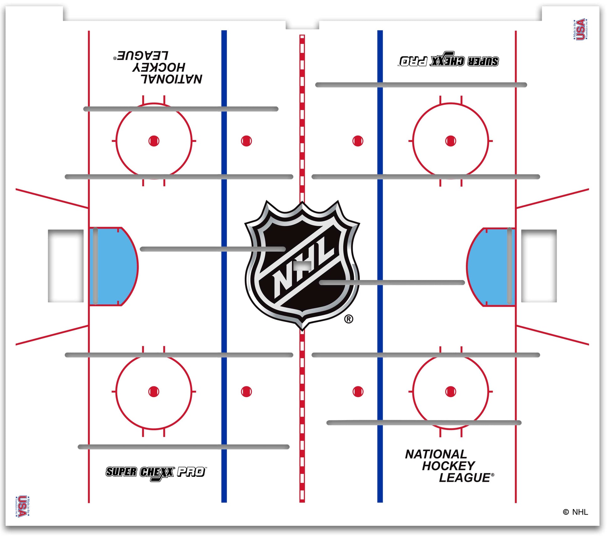 NHL Shield Super Chexx Pro Bubble Hockey Arcade Super Chexx