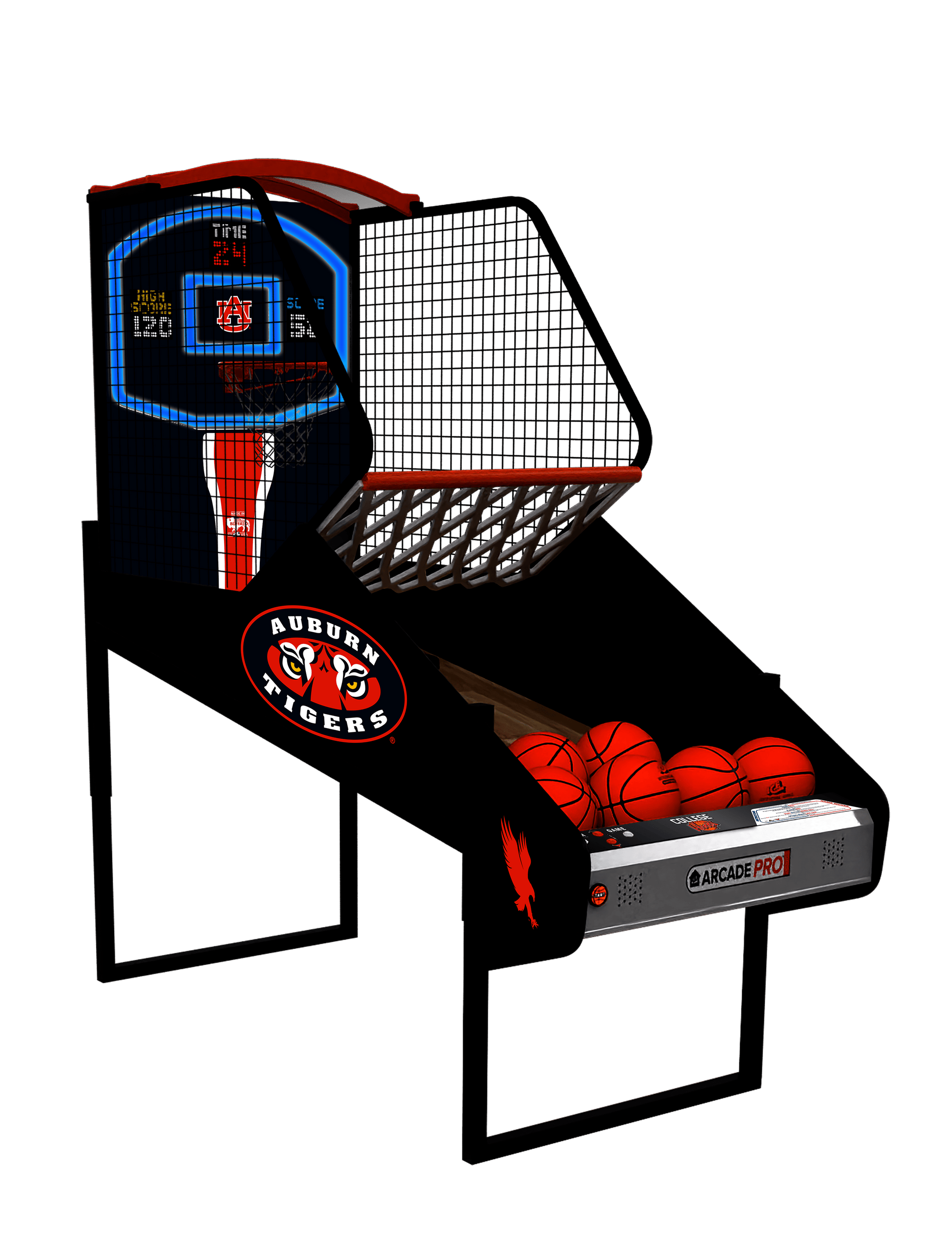 Auburn University Tigers College Hoops Arcade Innovative Concepts in Entertainment   