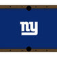 New York Giants Premium Pool Table Bundle - Walnut Pool Bundle Home Arcade Games   