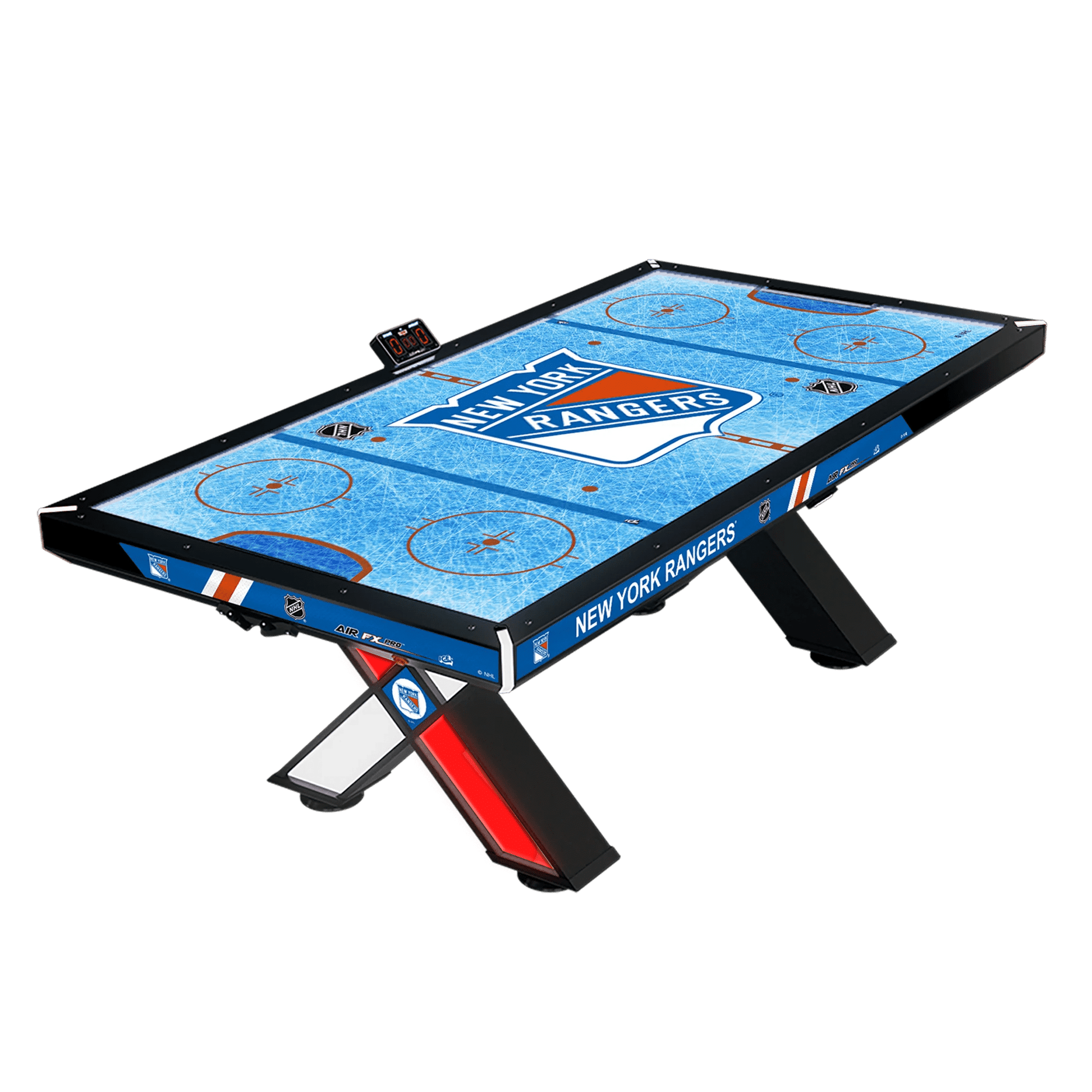 New York Rangers NHL Air FX Pro Air Hockey  Home Arcade Games   