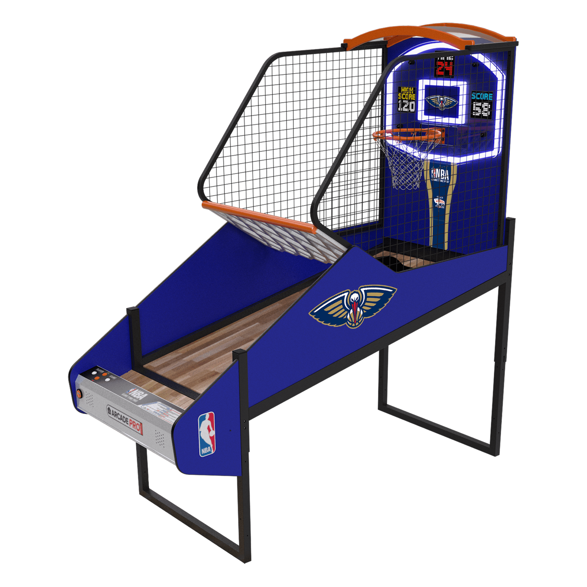 New Orleans Pelicans NBA Game Time Pro Arcade Innovative Concepts in Entertainment   