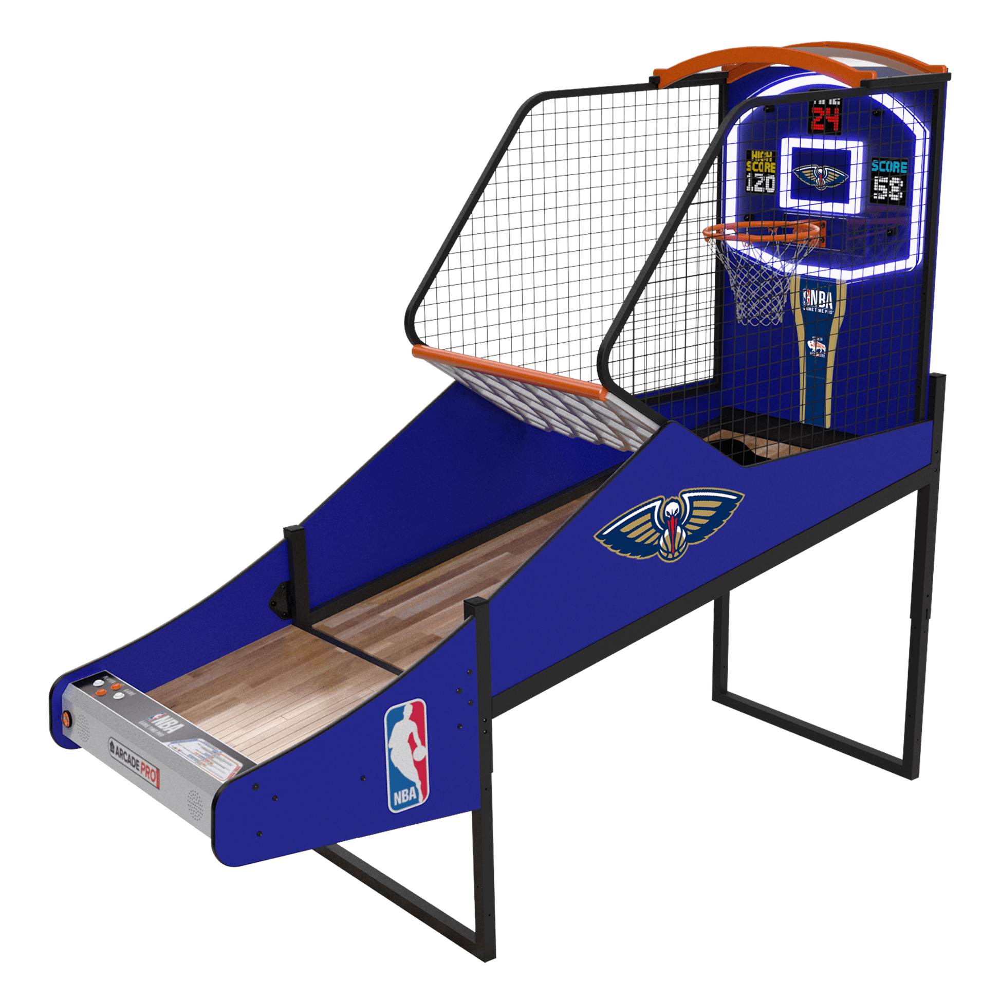 New Orleans Pelicans NBA Game Time Pro Long Arcade Innovative Concepts in Entertainment   