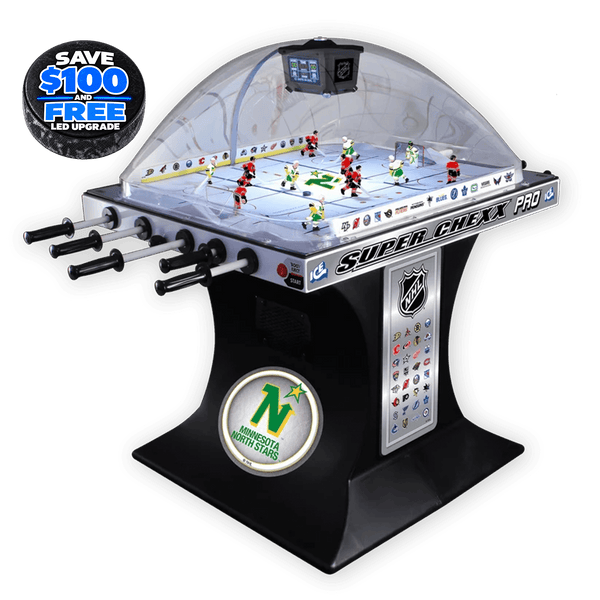 North Stars NHL Super Chexx Pro Bubble Hockey