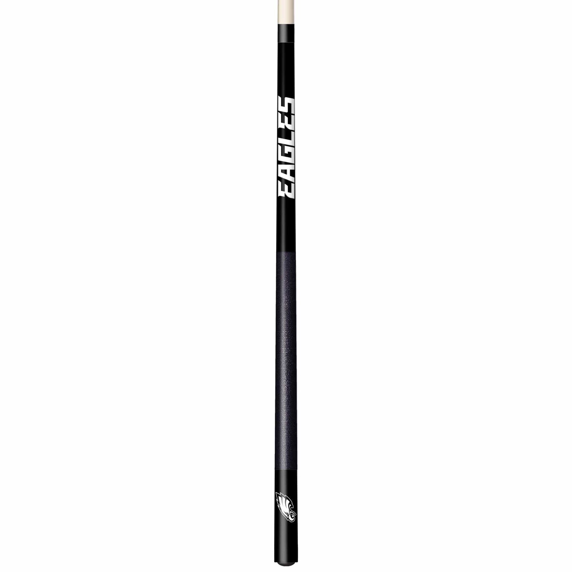 Philadelphia Eagles Premium Pool Table Bundle - Black Ash Pool Bundle Home Arcade Games