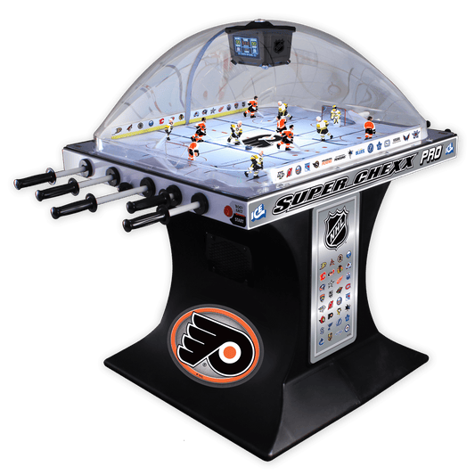 Philadelphia Flyers NHL Super Chexx Pro Bubble Hockey Arcade Innovative Concepts in Entertainment   