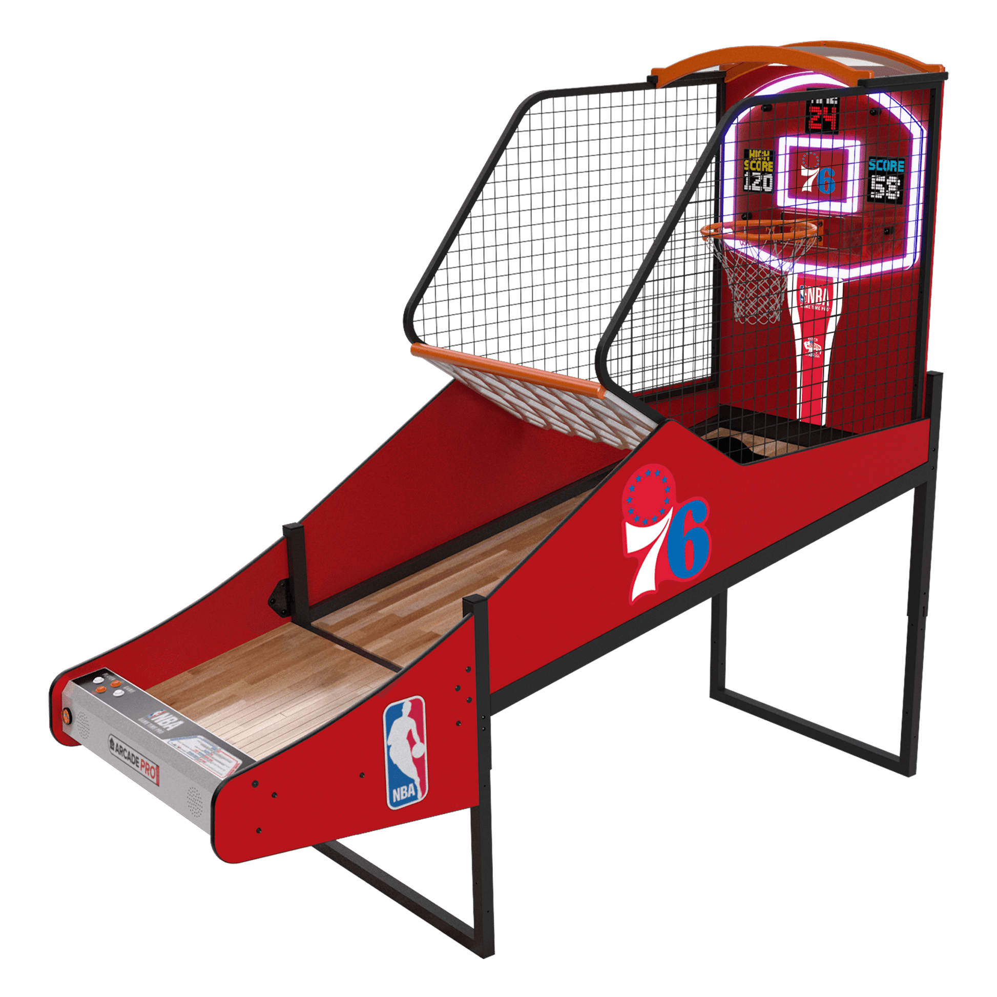 Philadelphia 76ers NBA Game Time Pro Long Arcade Innovative Concepts in Entertainment   