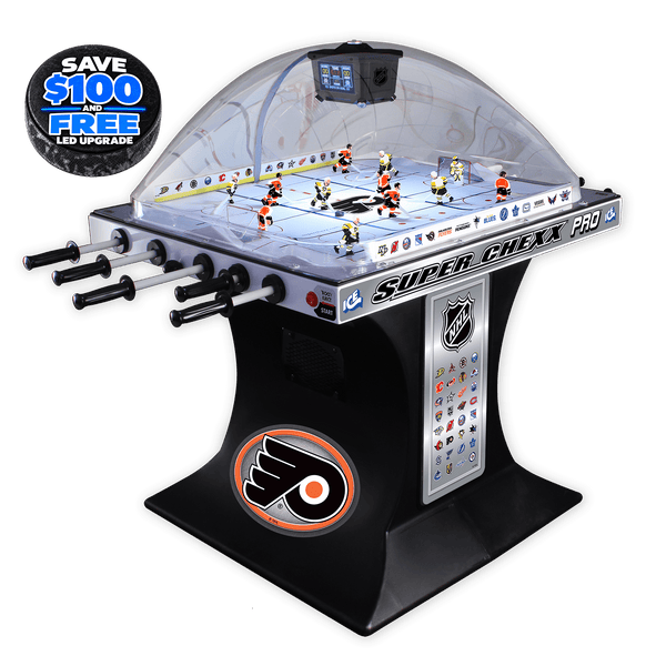 Philadelphia Flyers NHL Super Chexx Pro Bubble Hockey