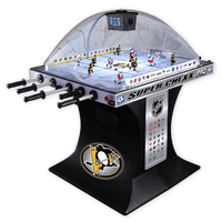Pittsburgh Penguins NHL Super Chexx Pro Bubble Hockey Arcade Innovative Concepts in Entertainment   