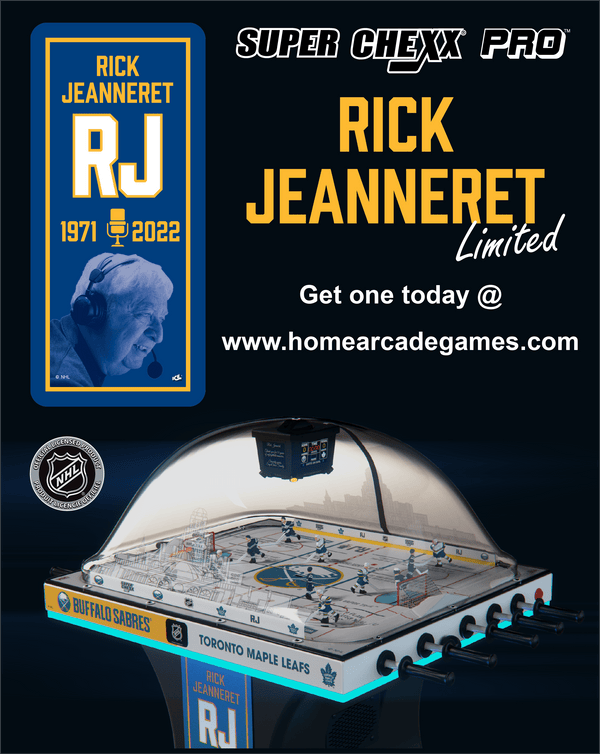 RICK JEANNERET LIMITED EDITION Home Arcade Games RICK JEANNERET