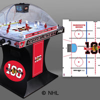 100-year anniversary NHL Chicago Blackhawks Super Chexx Pro Bubble Hockey Arcade Innovative Concepts in Entertainment