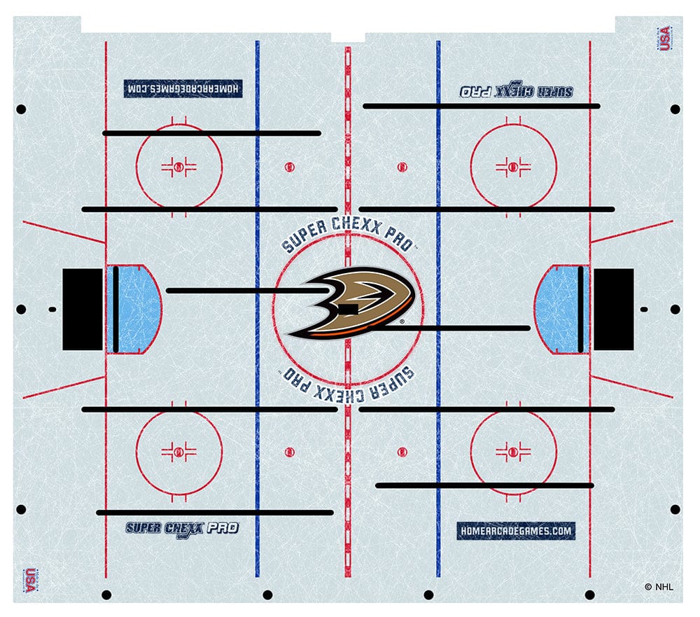 Anaheim Ducks NHL Super Chexx Pro Bubble Hockey Arcade Innovative Concepts in Entertainment