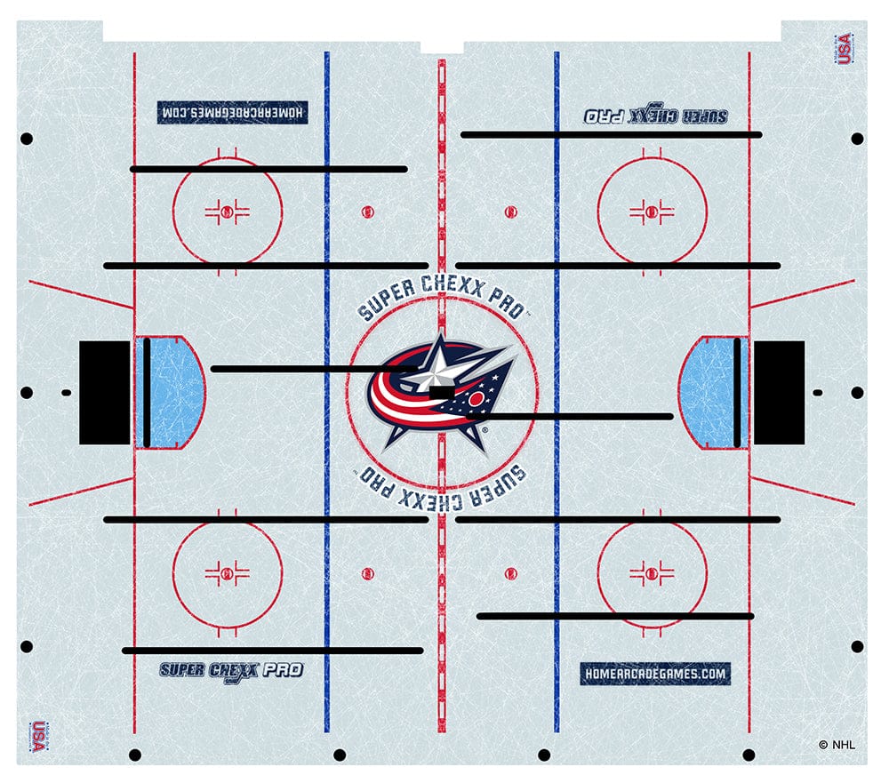 Columbus Blue Jackets NHL Super Chexx Pro Bubble Hockey Arcade Innovative Concepts in Entertainment