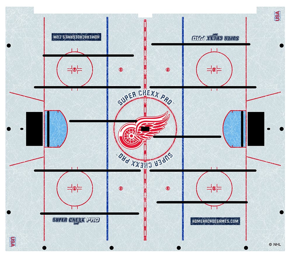 Detroit Red Wings NHL Super Chexx Pro Bubble Hockey Arcade Innovative Concepts in Entertainment