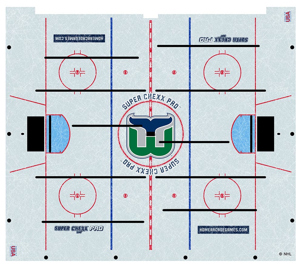 Hartford Whalers NHL Super Chexx Pro Bubble Hockey Arcade Innovative Concepts in Entertainment