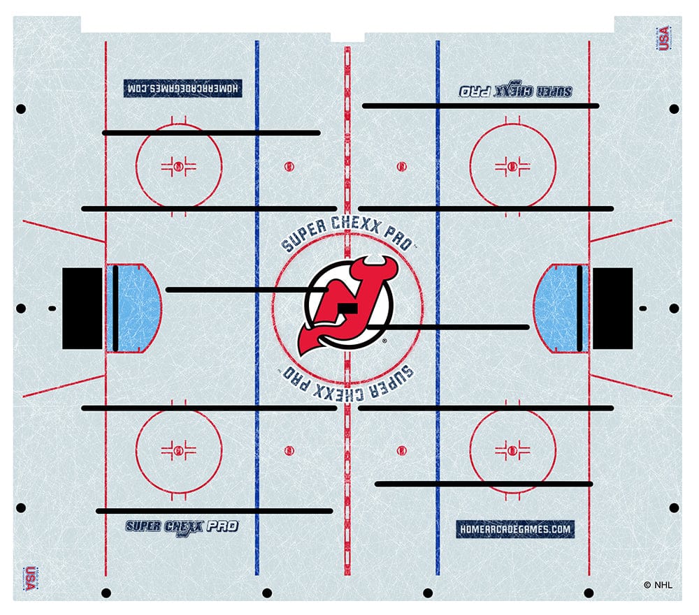 New Jersey Devils NHL Super Chexx Pro Bubble Hockey Arcade Innovative Concepts in Entertainment