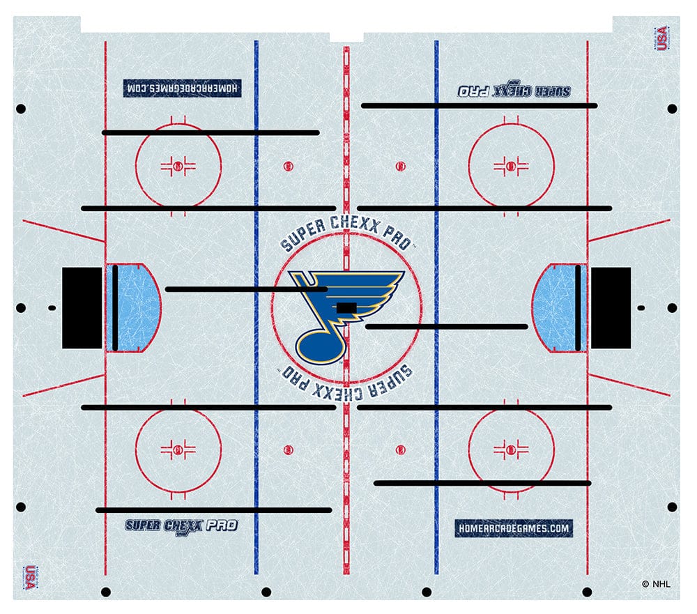 St. Louis Blues NHL Super Chexx Pro Bubble Hockey Arcade Innovative Concepts in Entertainment