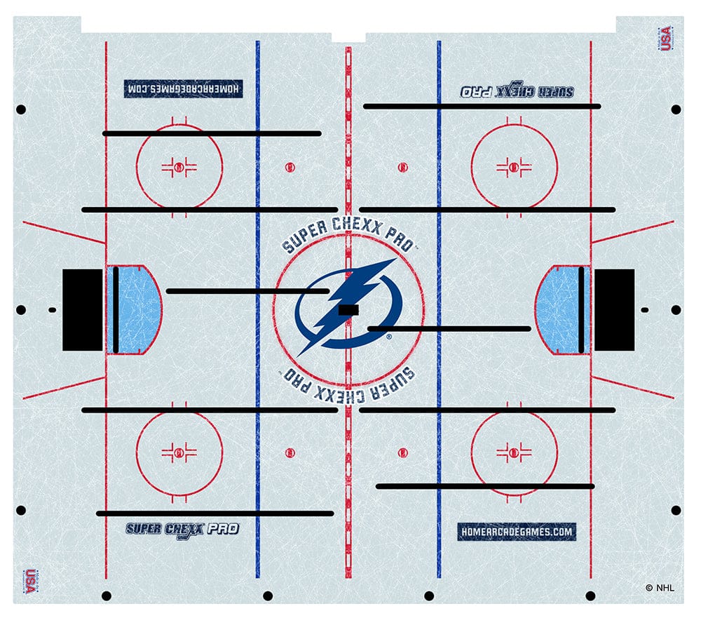 Tampa Bay Lightning NHL Super Chexx Pro Bubble Hockey Arcade Innovative Concepts in Entertainment