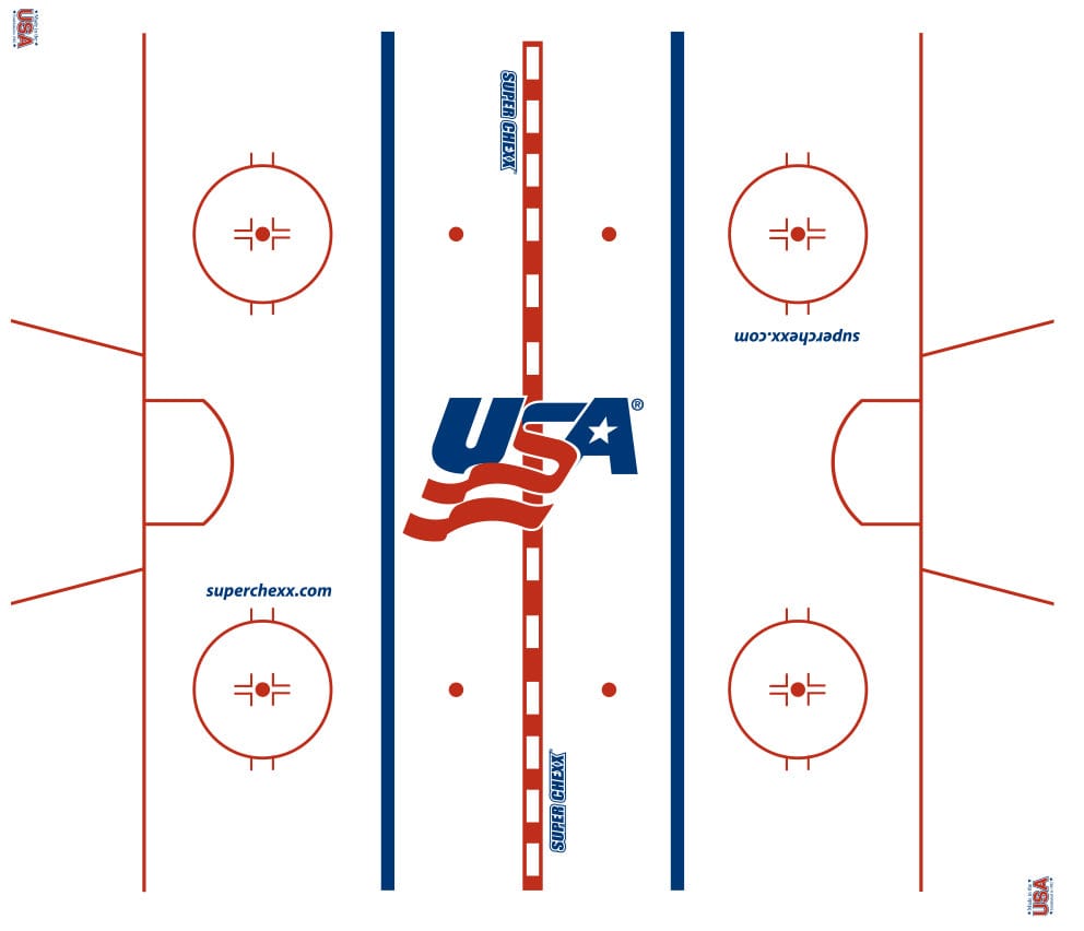 "USA VS CANADA" Limited Edition Super Chexx Pro®  Ice Game   