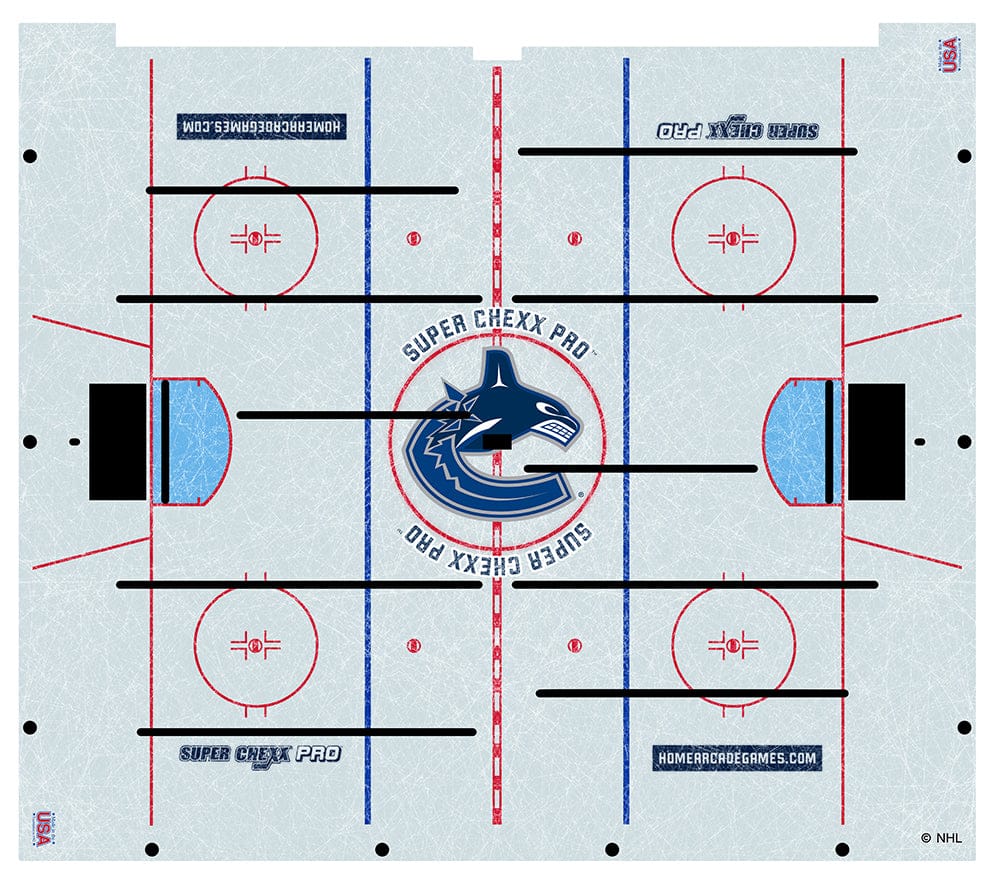 Vancouver Canucks NHL Super Chexx Pro Bubble Hockey Arcade Innovative Concepts in Entertainment