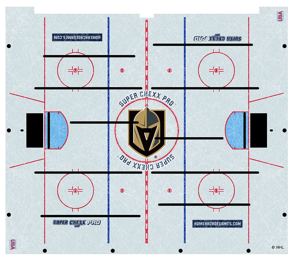 Vegas Golden Knights NHL Super Chexx Pro Bubble Hockey Arcade Innovative Concepts in Entertainment