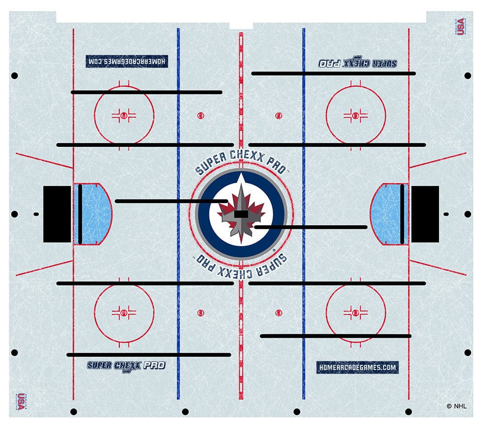 Winnipeg Jets NHL Super Chexx Pro Bubble Hockey Arcade Innovative Concepts in Entertainment
