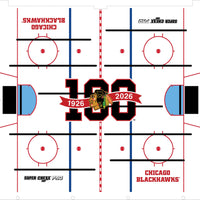 100-year anniversary NHL Chicago Blackhawks Super Chexx Pro Bubble Hockey Arcade Innovative Concepts in Entertainment