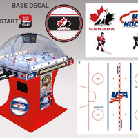 "USA VS CANADA" Championship Edition Ice Game