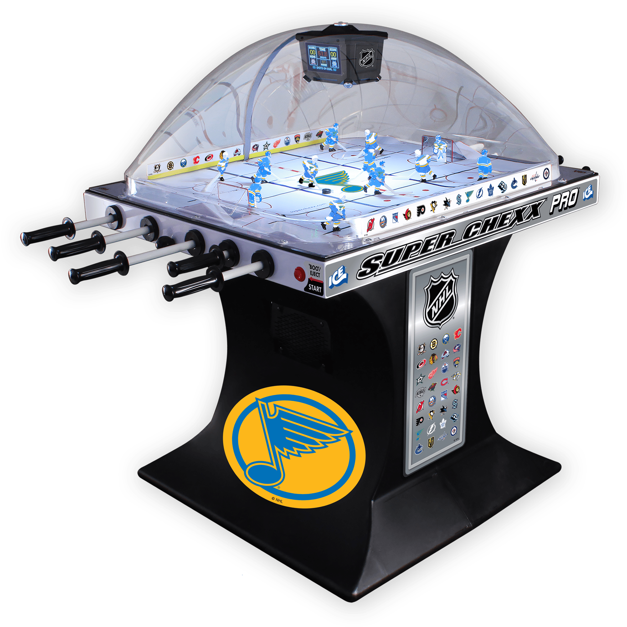 St. Louis Blues NHL Super Chexx Pro Bubble Hockey