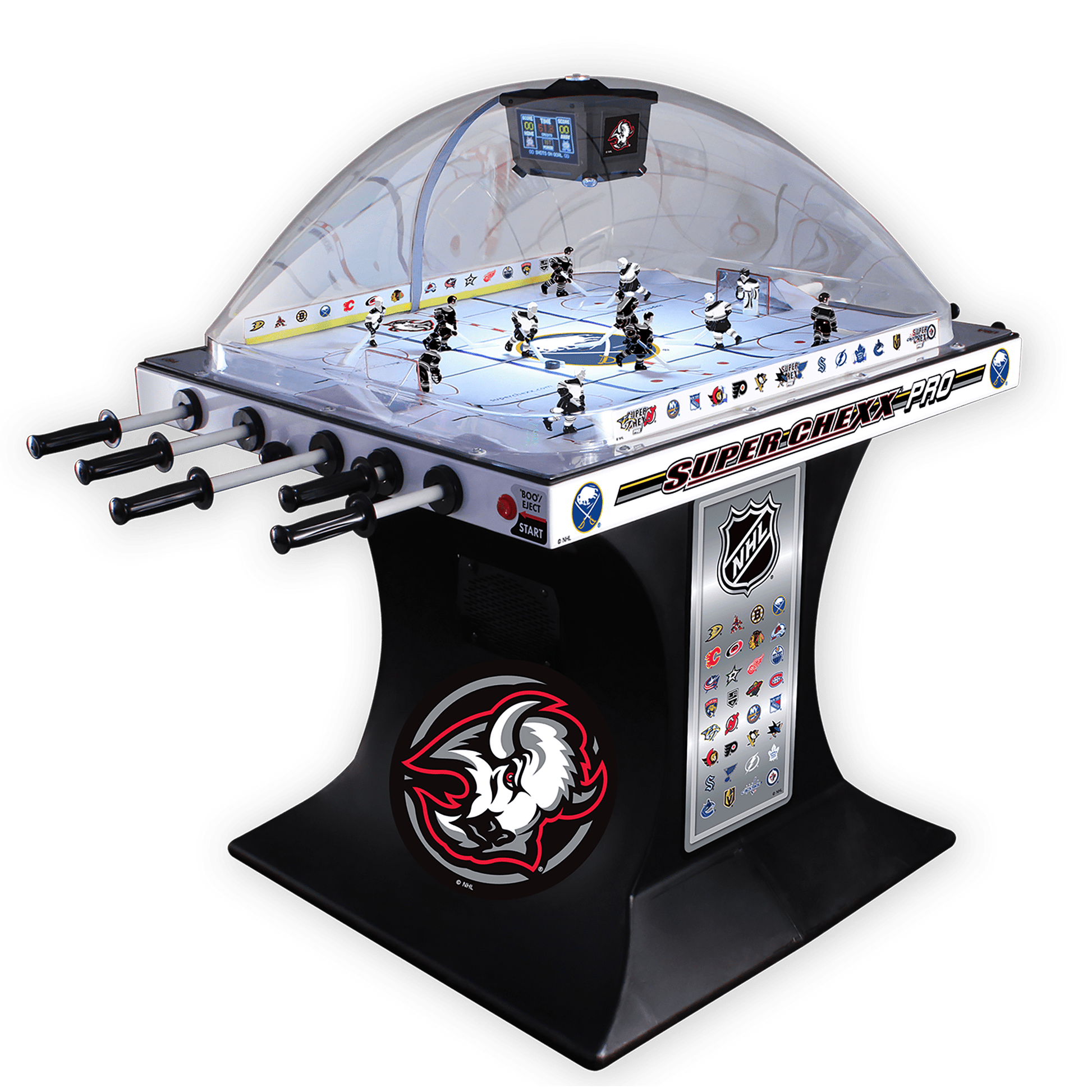 Buffalo Sabres (Goat Head) Special Edition Super Chexx Pro Bubble Hockey  Innovative Concepts in Entertainment   